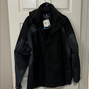 Champion Black Charcoal / Slate Jacket NWT retail $100